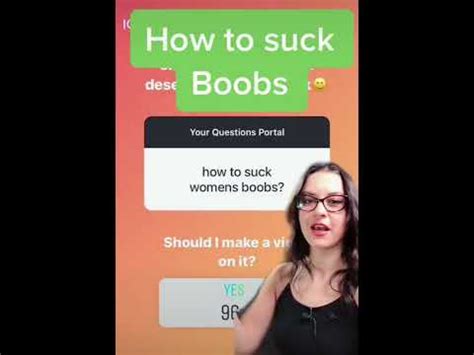 how to suck the boobs